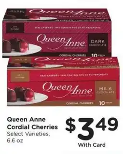 Kroger Queen Anne Cordial Cherries offer