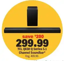Meijer TCL Q65H Q Series 5.1 Channel Soundbar offer