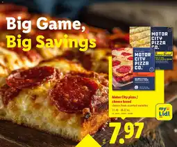Lidl Motor city pizza cheese bread offer