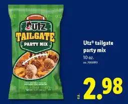 Lidl Utz tailgate party mix offer