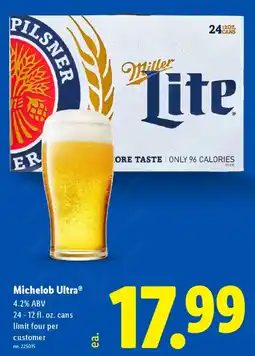 Lidl Michelob ultra offer
