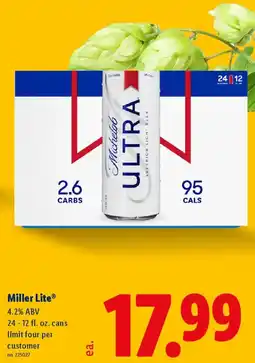 Lidl Miller Lite offer
