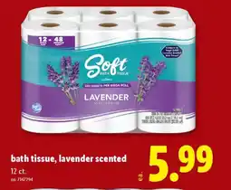 Lidl Bath tissue, lavender scented offer