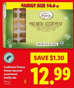 Lidl Confiserie firenze frozen macaron assortment family size offer