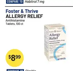 Health Mart Foster & Thrive ALLERGY RELIEF offer