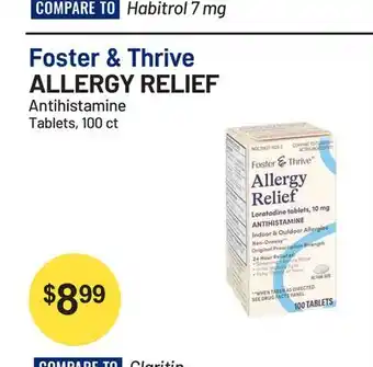 Health Mart Foster & Thrive ALLERGY RELIEF offer