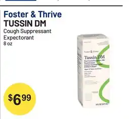 Health Mart Foster & Thrive TUSSIN DM Cough Suppressant Expectorant offer