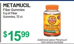 Health Mart METAMUCIL Fiber Gummies 5 g of Fiber Gummies, 72 ct offer