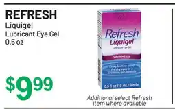 Health Mart REFRESH Liquigel Lubricant Eye Gel offer