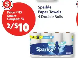 Family Dollar Sparkle Paper Towels offer