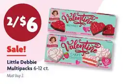 Family Dollar Little Debbie Multipacks offer