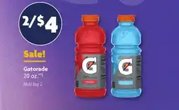 Family Dollar Gatorade offer