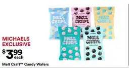 Michaels Melt Craft Candy Wafers offer