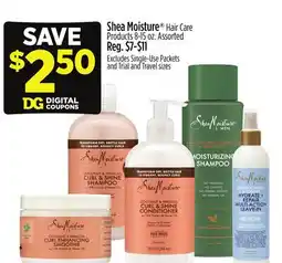Dollar General Shea Moisture Hair Care Products offer