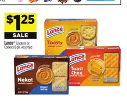 Dollar General Lance Crackers or Cookies offer
