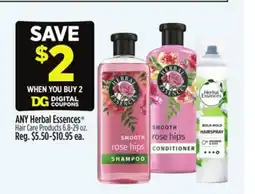 Dollar General ANY Herbal Essences Hair Care Products offer