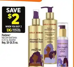 Dollar General Pantene Hair Care Gold Series offer