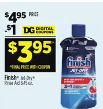 Dollar General Finish Jet-Dry Rinse Aid offer