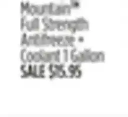 Dollar General PEAK Blue Mountain Full Strength Antifreeze + Coolant offer