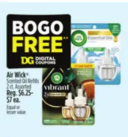 Dollar General Air Wick Scented Oil Refills offer