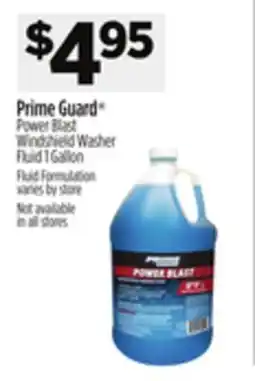 Dollar General Prime Guard Power Blast Windshield Washer Fluid offer