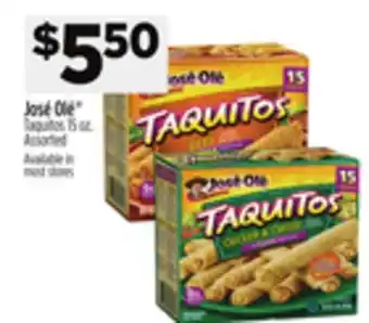 Dollar General José Olé Taquitos offer