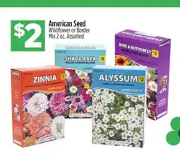 Dollar General American Seed Wildfl ower or Border offer