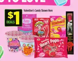 Dollar General Valentine's Candy Shown Here Mars offer