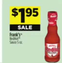 Dollar General Frank's RedHot Sauce offer