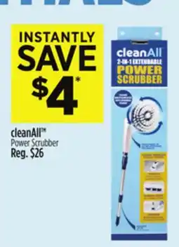 Dollar General cleanAll Power Scrubber offer