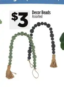 Dollar General Decor Beads offer