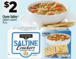 Dollar General Clover Valley Saltine Crackers offer