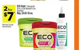 Dollar General ECO Style Styling Gel or Gel Boosters offer