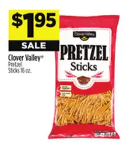 Dollar General Clover Valley Pretzel Sticks offer