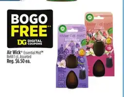 Dollar General Air Wick Essential Mist TM Refill offer