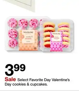 Target Select Favorite Day Valentine's Day cookies & cupcakes offer