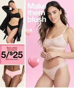 Target Auden panties offer