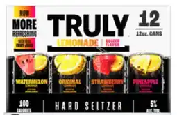 Target Select Truly, 12-pk. hard seltzers offer