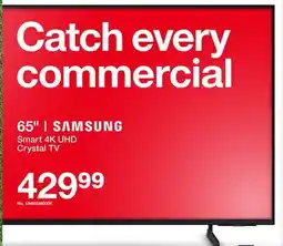 Target 65 Smart 4K UHD Crystal TV offer