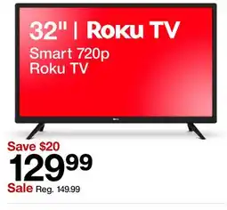 Target Smart 720p Roku TV 32 offer