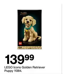 Target LEGO Icons Golden Retriever Puppy 11384 offer