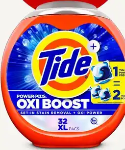 Target Tide Oxi Boost 32-ct. laundry detergent pods offer