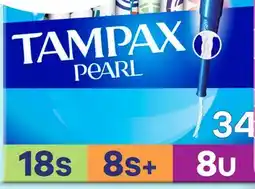 Target Tampax Pearl 34-ct. multi-pack tampons offer