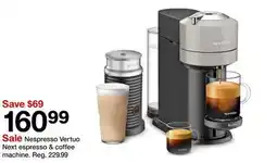 Target Nespresso Vertuo Next espresso & coffee machine offer
