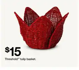 Target Threshold tulip basket offer