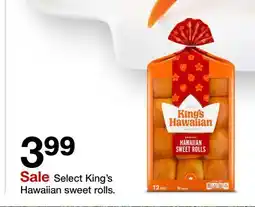 Target Select King's Hawaiian sweet rolls offer