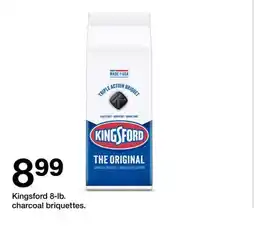 Target Kingsford 8-lb. charcoal briquettes offer