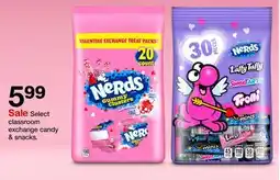 Target Select classroom exchange candy & snacks offer