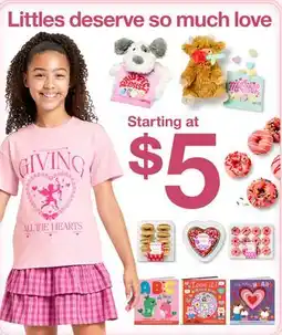 Target Littles deserve so much love offer