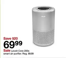 Target Levoit Core 200s smart air purifier offer